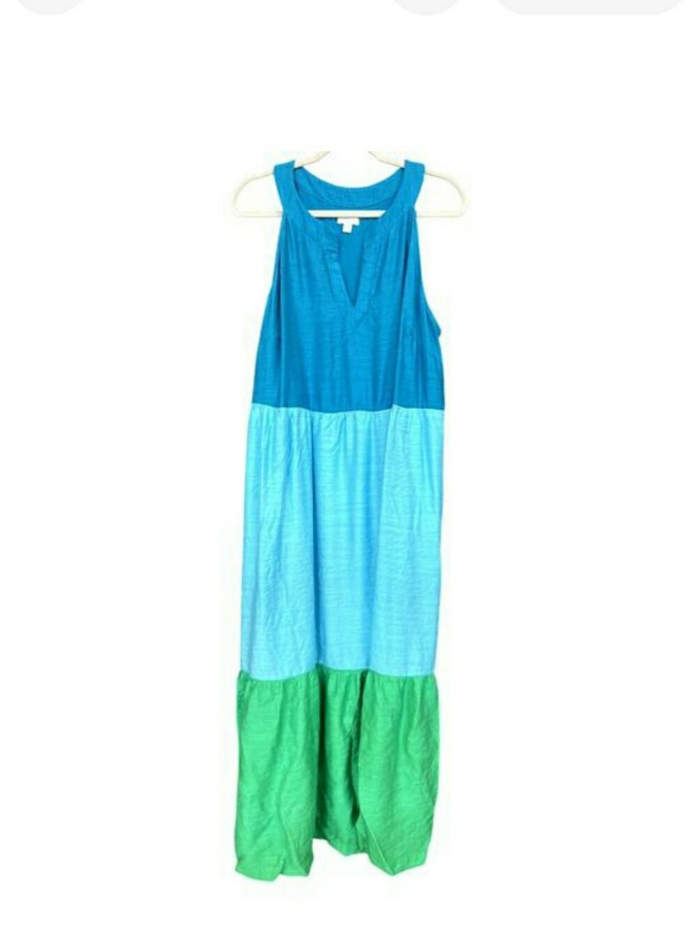 J. Jill Tiered Midi Dress Small petite